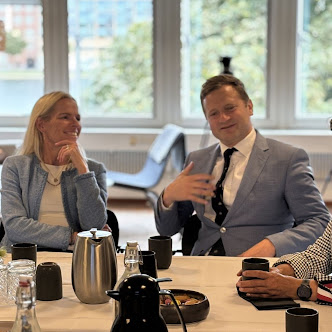 Möte med tidigare danska äldreminister Mette Kierkgaard